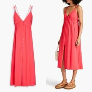 Ba&Sh Flavia Lady Slip Midi Dress